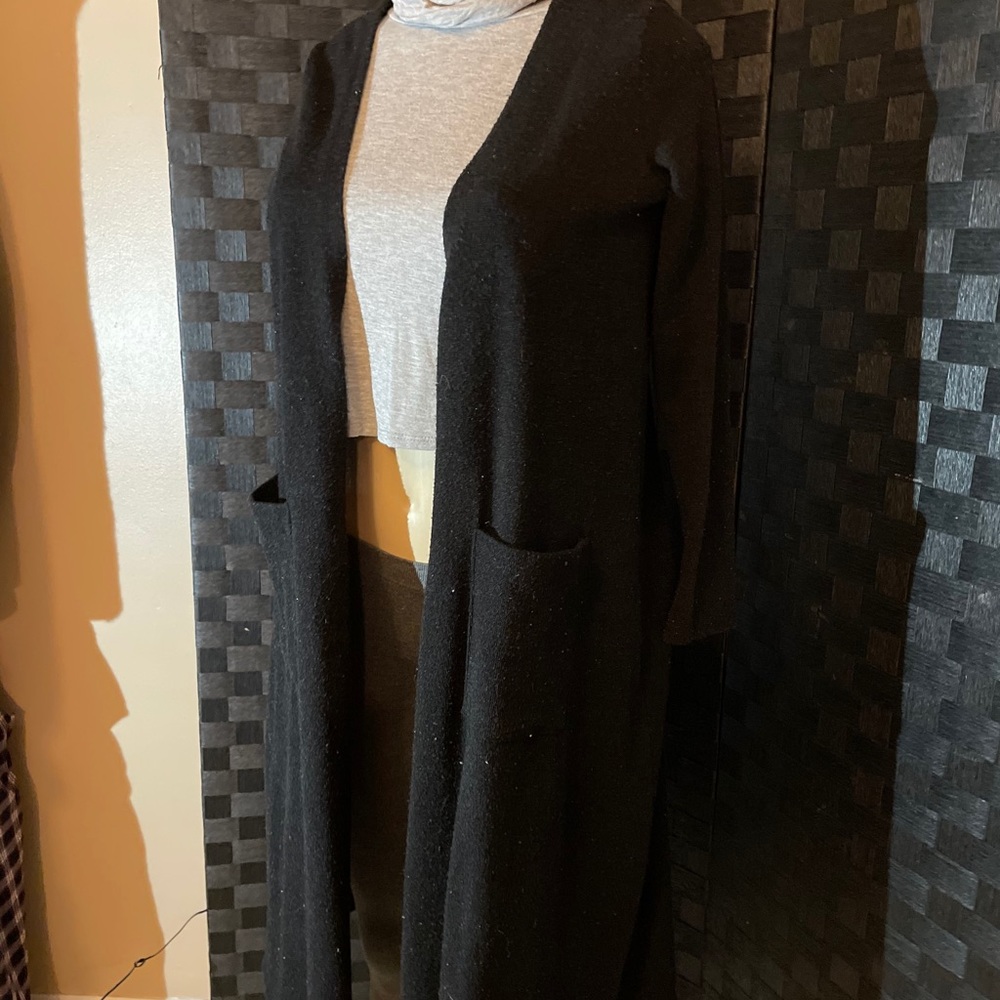 LuLaRoe Long Black Cardigan